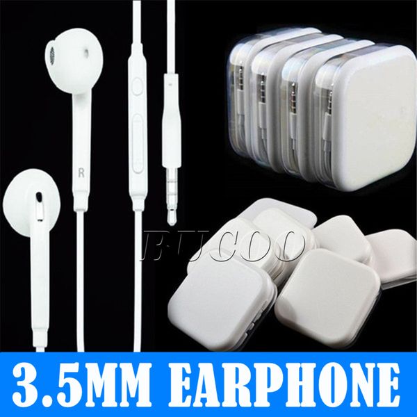 

3 5mm in ear earphone colorful headphone with remote and mic head et for phone 5 6 7plu in retail box