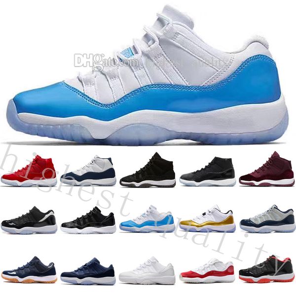 

With box 2021 Cheap NEW 11 Gym Red Space Jam Win like 82 11s Men Basketball Shoes Women Athletic Sports Sneakers US 5.5-13 Eur 36-47, #25 high legeng blue