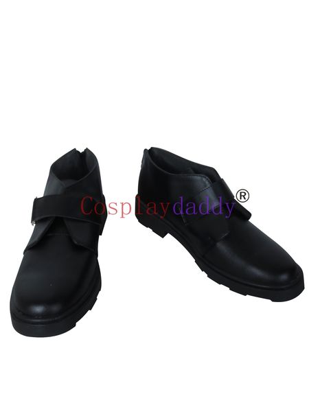 Anime Persona 3 Yuuki Makoto Preto Diário Cosplay Botas Sapatos X002