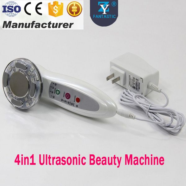 

4in1 ultrasonic beauty machine radio frequency rf face lifting ems skin care 7 color pn led skin rejuvenation microcurrent beauty device