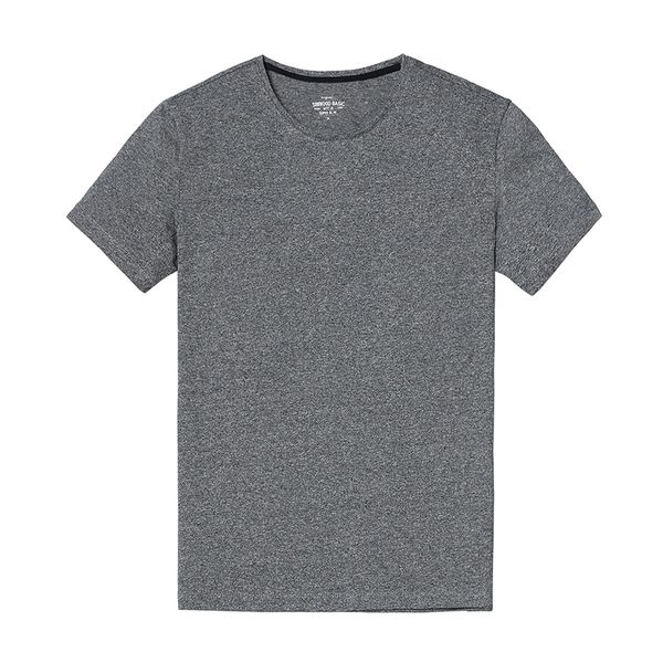 

O-Neck Summer Brand Men's Short Sleeved Cotton Skinny T-Shirt Shirt Solid Casual O Neck Male Tops Tees Plus Size