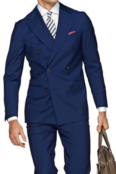 

2018 latest coat pant designs navy blue men suit men' blazers jacket tuxedos business meeting bouble breasted prom party 2 piece, White;black