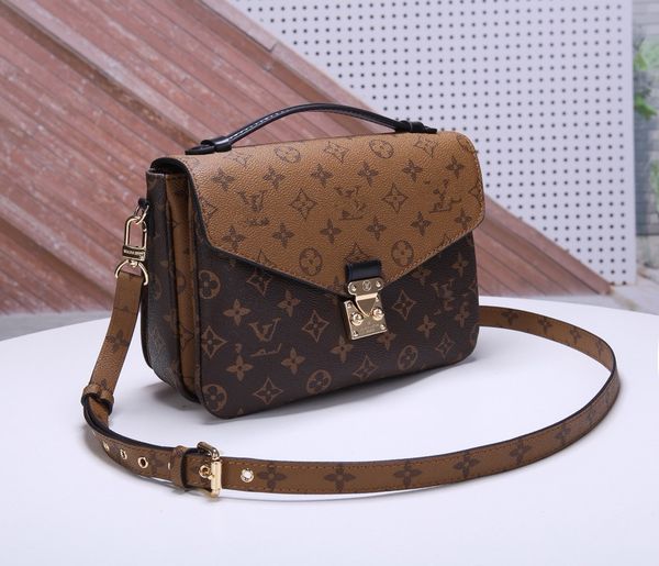 

LUXURY Женщины Сумка из натуральной кожи Сумки кошелек Бренды высочайшее качество сообщение сумки Бесплатная доставка модный размер: 25-18-6 СМ