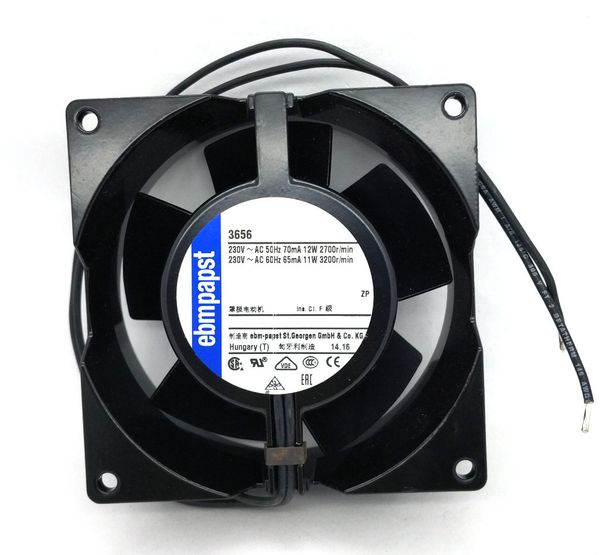 

новый первоначально немецкий ebmpapst 3656 92*38mm ac220v 12/11w высокотемпературный осевой вентилятор радиатора