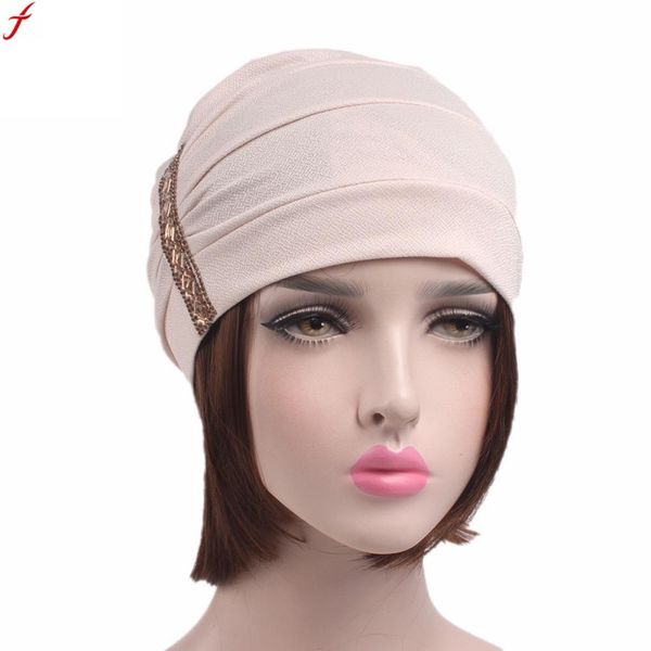 

women's beanie hat cotton turban thin skullies hat for ladies spring and autumn bonnet female cancer chemo beanies cap women, Blue;gray
