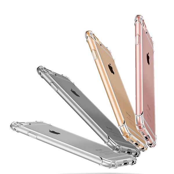 

ultrathin for samsung galaxy s7 edge case clear transparent soft tpu phone case airbag shockproof phone cover for iphone x coque