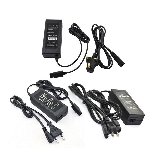 US EU Plug GC AC Adapter Netzteil Ladegerät für Gamecube NGC Konsole mit Kabel DHL FEDEX EMS KOSTENLOSER VERSAND