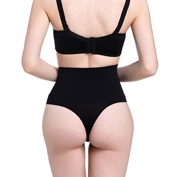 Allenatore a vita alta da donna Pancia dimagrante Controllo Vita Cincher Body Shaper Perizoma G-String Butt Lifter Mutandine senza cuciture