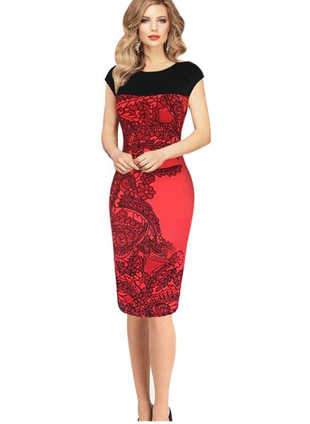 

women dress bodycon vestidos summer dress 2018 office lady sleeveless pinup red sheath pencil party dresses plus size, White;black