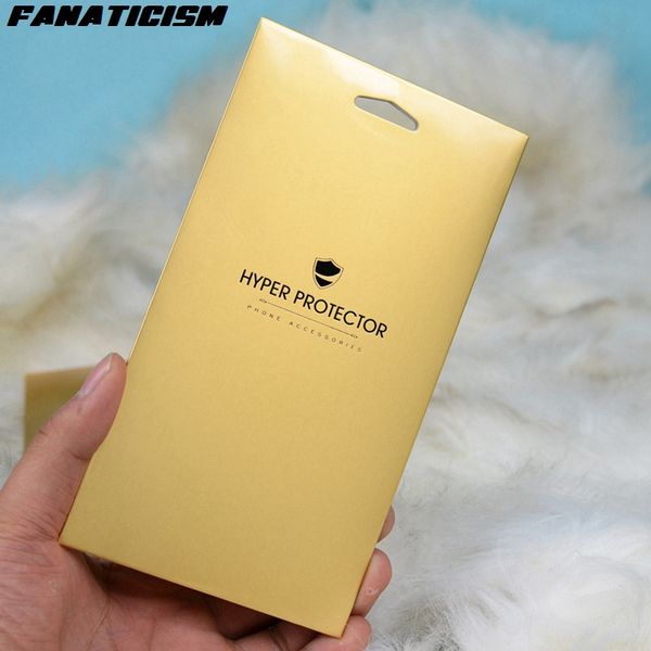 

universal luxury golden retail packaging box for iphone 11 pro xr xs max 6s 7 8 plus samsung tempered glass pet screen protector