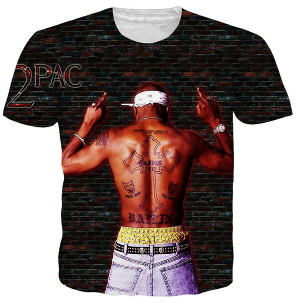 

тупак 2 pac футболки летний персонаж мужчины женщины хип-хоп панк-рок 2pac футболка смешные уличная хлопок 2pac топ тройник s-xxxxxxl u156, White;black