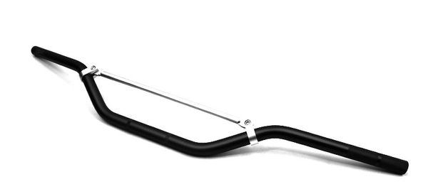 

22mm mid handlebar handle fat bars dirt pit bike motorcycle enduro atv mx black