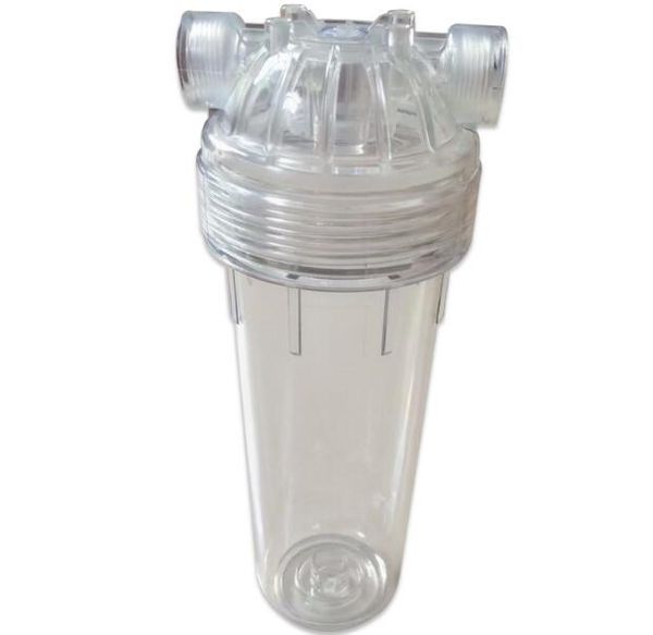 

high qualit 10" clear pet cartridge 1/2" 1/4" pp cotton for water filters household water purifier for reverse osmosis system