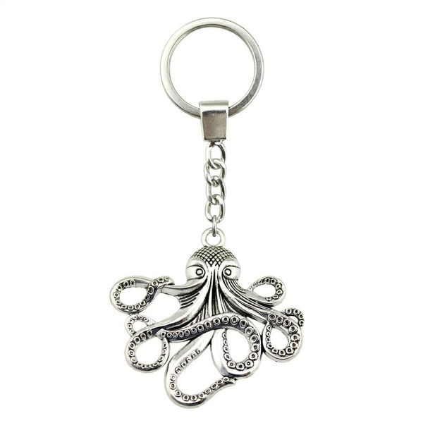 

6 pieces key chain women key rings for car keychains with charms ocs 59x57mm ysk-b10292, Slivery;golden