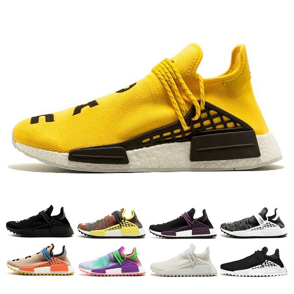 

2019 shoes Trail Running Shoes дешевый Pharrell Williams HUMAN RACE скидка спортивная обувь человеческий ро