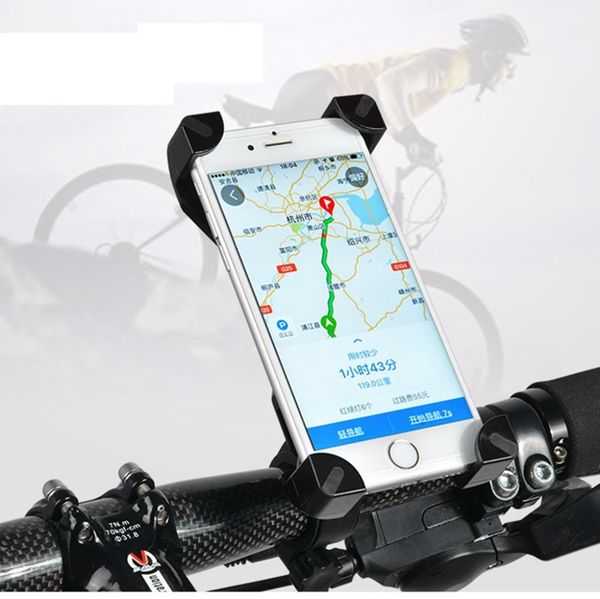 

adjustable bicycle gps bracket accessories bike holder bag mount for htc cellphone racks computer speedometer phone black