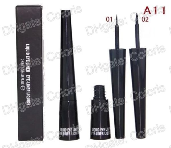 

makeup liquid eye liner waterproof black eyeliner liquid a11 hard head 2.5ml 12pcs sending by epacked