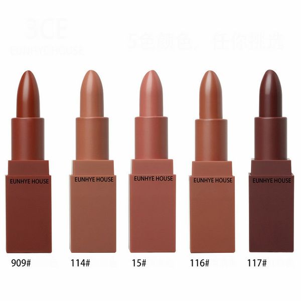 

new lipstick matte velvet lip stick pumpkin color lipstick matte red brown pigments smudge matte lipstick