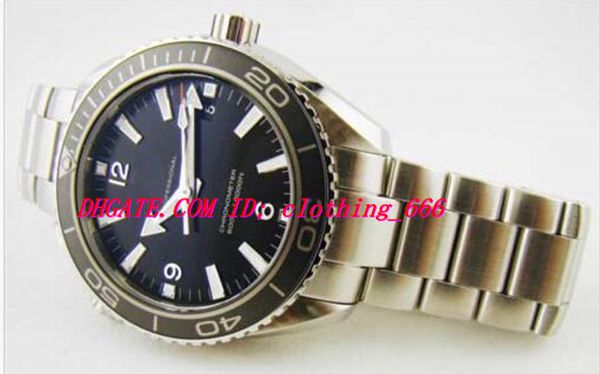 

luxury watches steel bracelet ceramic bezel 42mm ref.232.30.42.21.01.001 mechanical automatic man watch wristwatch, Slivery;brown