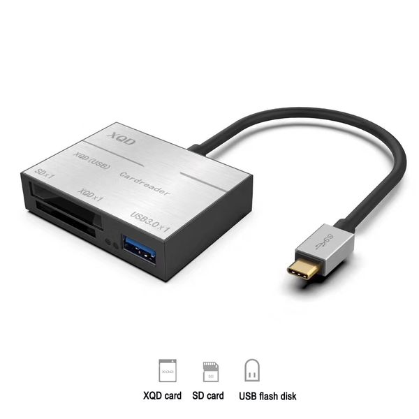 

usb 3.1 xqd card reader adapter sd xqd usb-c camera card 3.0 high speed for notebook macbook