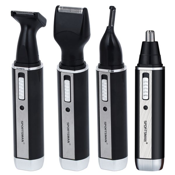 4 In 1 Rechargable Ear Nose Trimmer Electric Shaver Beard Face