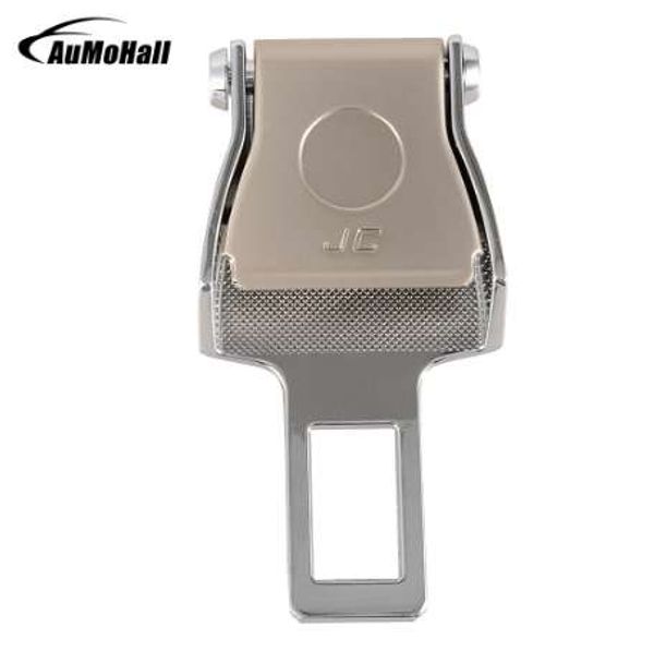 

car silver color seat belt clip extender stainless steel safety belt buckle