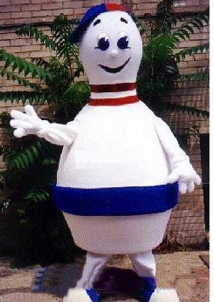 2018 Yüksek kalite sıcak Bowling PIN Maskot Kostüm Halloween prop