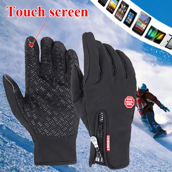 

nmsafety selling winter sport windser waterproof ski gloves-30 warm riding glove motorcycle gloves, Black