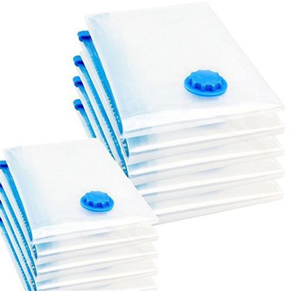 

vacuum bag 10 pieces set 2 sizes 6 pieces 40x60 and 4 60x80 sturdy for storing clothes, quilts and bed linen vacuum bag