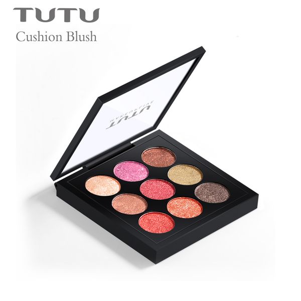 

tutu new arrival 9 colors eyeshadow palette easy to color soft and delicate mixed eye shadow beauty makeup