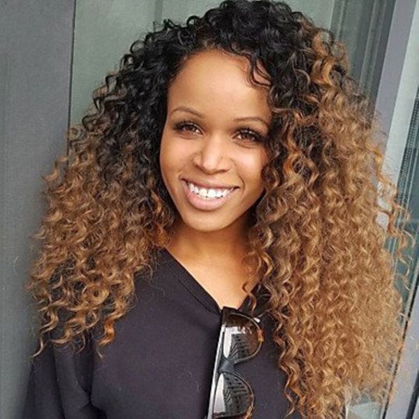 Ombre 1bt30 Lace Front Human Hair Wigs With Baby Hair Brazilian