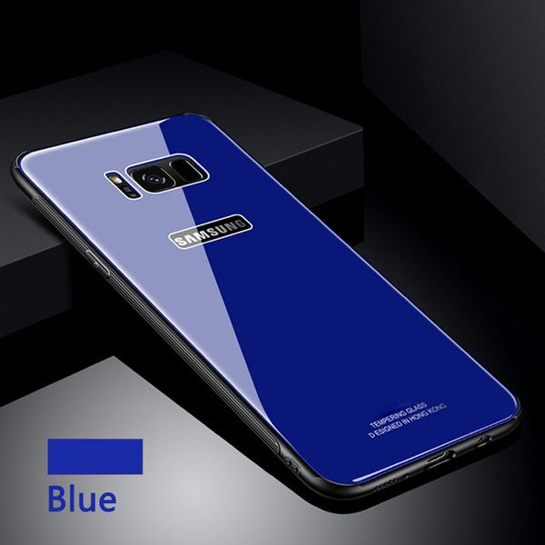 

Закаленное стекло чехол для Samsung Galaxy S8 s9 ПРИМЕЧАНИЕ 8 Задняя крышка Жесткий чехол Бампер для Samsung S8 S9 Plus Мягкий чехол ТПУ