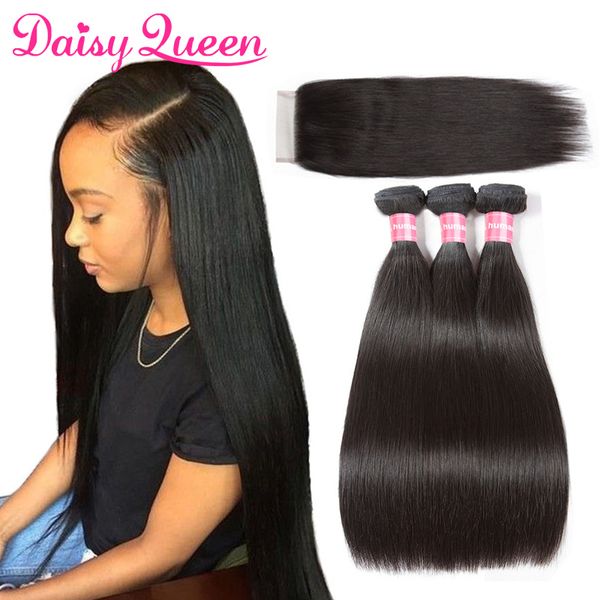

8a brazilian traight virgin hair with clo ure brazilian hair weave 3 bundle with lace clo ure whole ale human hair exten ion
