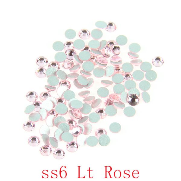 5mm SS 20 Strass Clair Strass Cristaux fer sur correctif 288.. 2 brut
