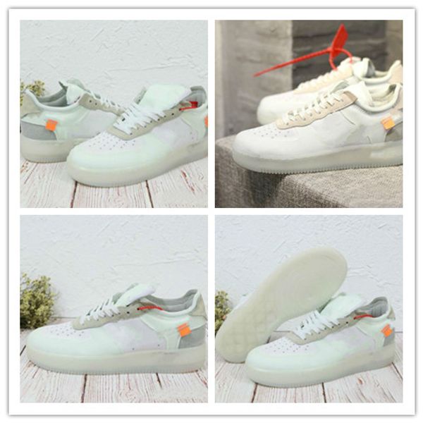 

2018 New Arrival White Forcing One Shoes Running Sneakers Unisex Men Women Classical White Sneakers Outdoor Leisure Shoes
