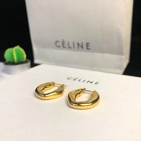 

New arrival simple style brass material Irregular Shape pendant drop earring for women wedding gift jewelry wedding party PS6647A