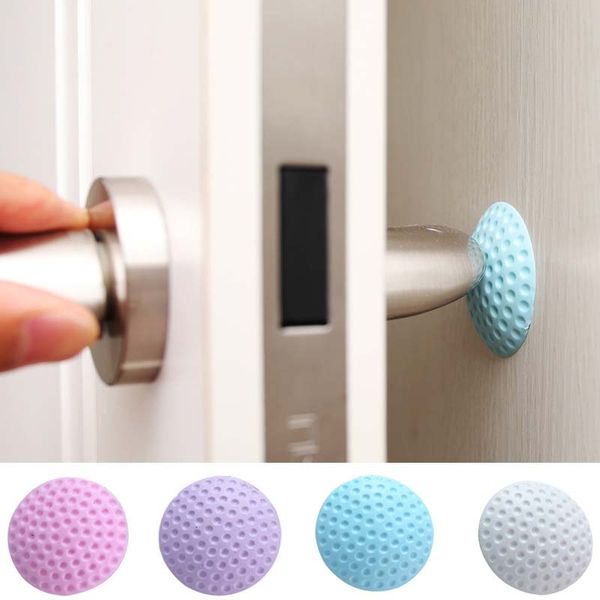 

3pcs baby safety door care tool door knob crash pad wall protector silicone ser anti collision sproducts