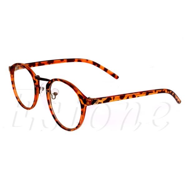 

noenname_ vintage men women eyeglass frame glasses retro spectacles clear lens optical eyeglasses 2018, Silver
