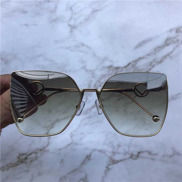 

new fashion design sunglasses 0323 cat eye frame simple elling style uv 400 protection eyewear with box, White;black