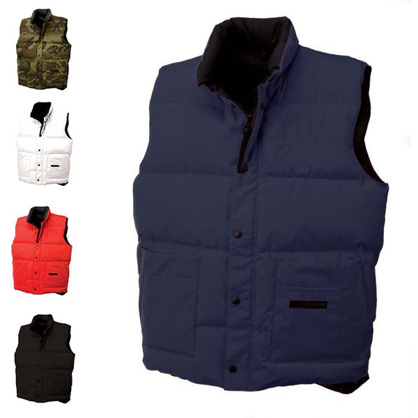 

Бесплатная доставка S-3XL зимняя мужская фристайл жилет гусь белый черный камуфляж