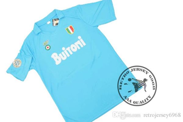 

maradona old jersey napoli shirts soccer jersey classical shirts, Black;yellow