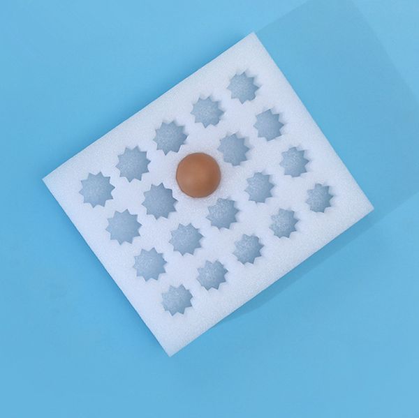 

new epe pearl cotton red color filled shockproo burbuja cushion bubble roll wrap polietileno emballage bulle packing box for egg