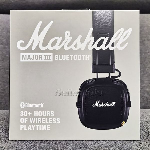 

2018 новые Marshall Major III 3.0 Bluetooth наушники с микрофоном глубокий бас Привет-Fi DJ гарнитур