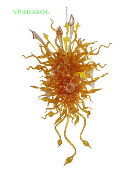 

modern pendant light for new house decor led ceiling light chandelier 100% mouth blown glass chandelier lights