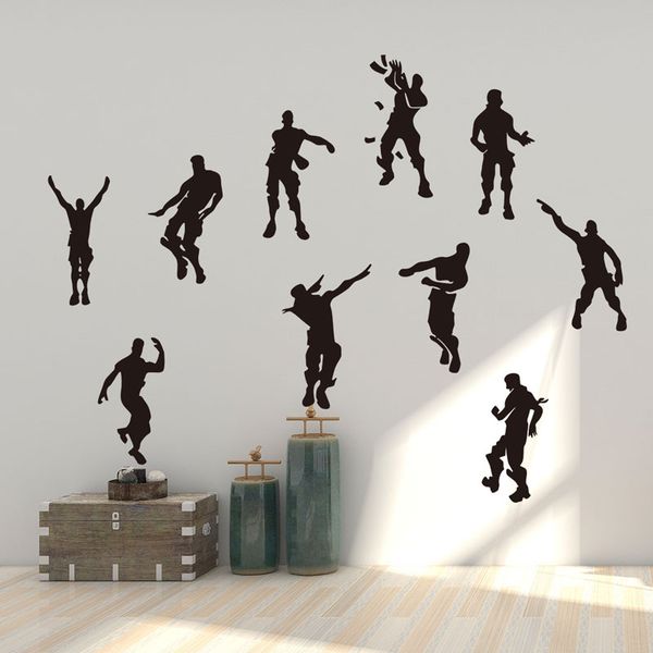 

wholesale new cartoon wall stickers fortress night carved waterproof wallpaper boutique home room decoration ing