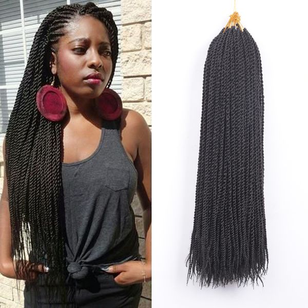 2020 Tomo Crochet Braids Senegalese Twist Hair Extensions Japanese