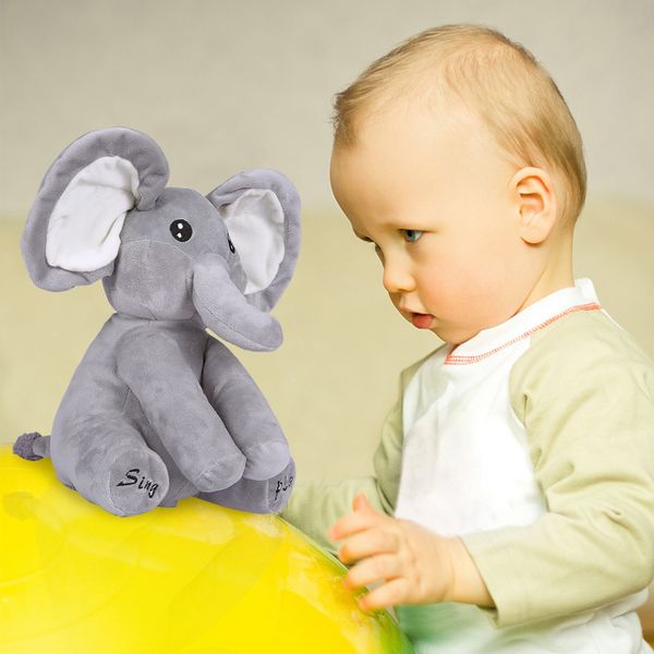 gros elephant peluche bebe