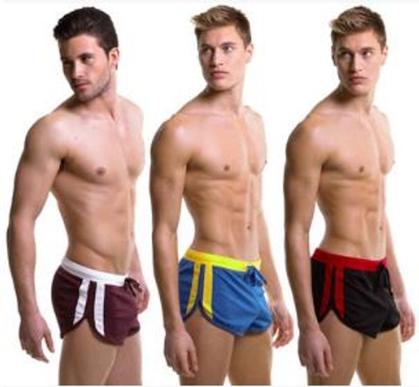 

men sports shorts casual mesh fitness gym shorts sprinter hose sporthose sportshorts quick dry fit sport running workout, Black;blue