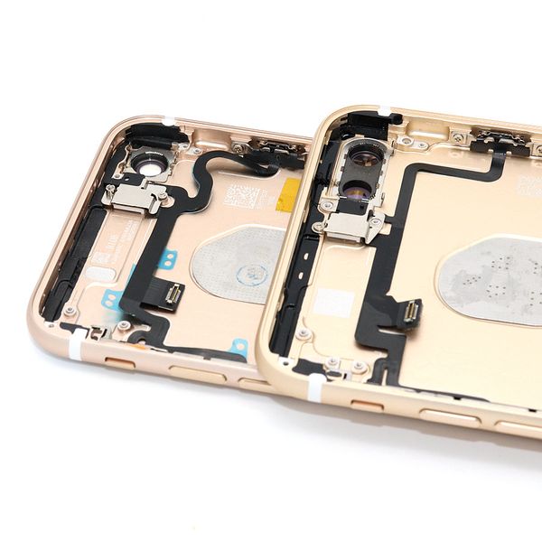 

for apple iphone 7g full back housing battery cover rear door case chassis with flex cable assembly for iphone 7g housing