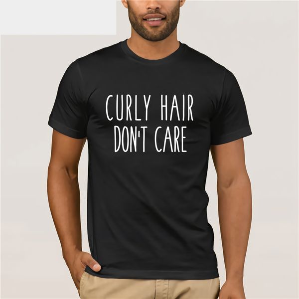 Curly Hair Don T Care Funny Humor Saying Tee Women S T Shirt